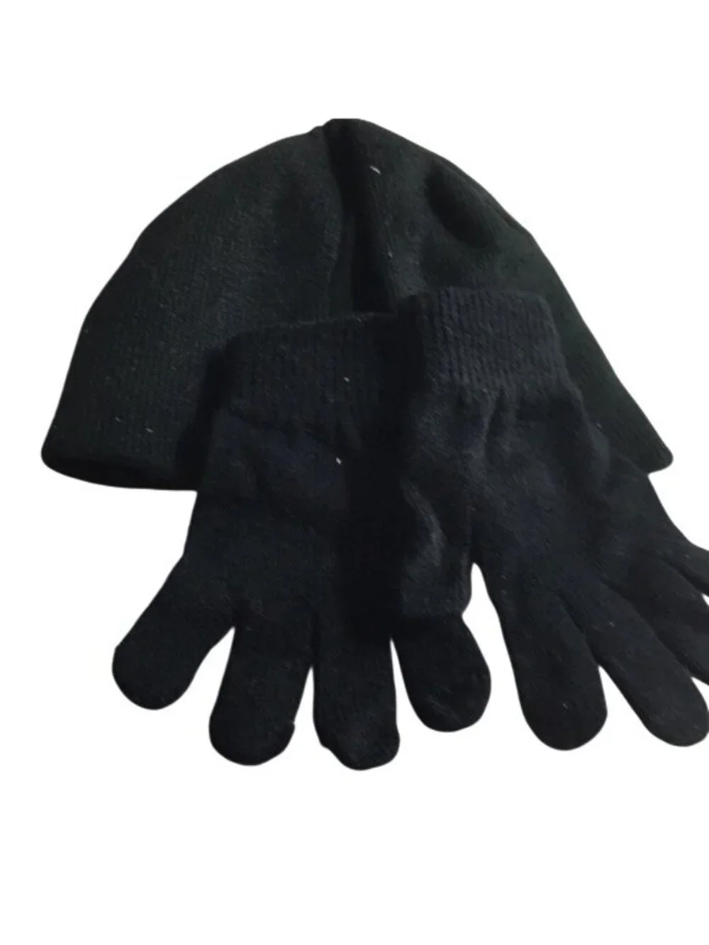 Disney Minnie Mouse Toddler Beanie/Glove Set Black Multi Size OS